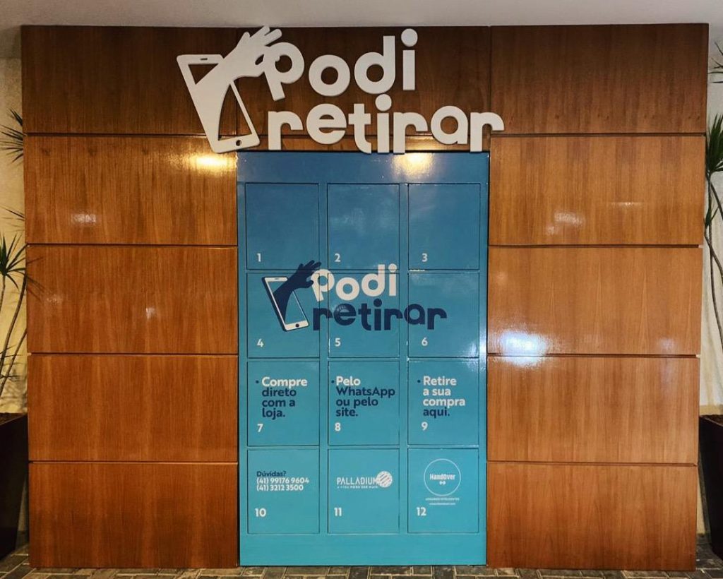 Armário inteligente HandOver - Shopping Palladium (PR)