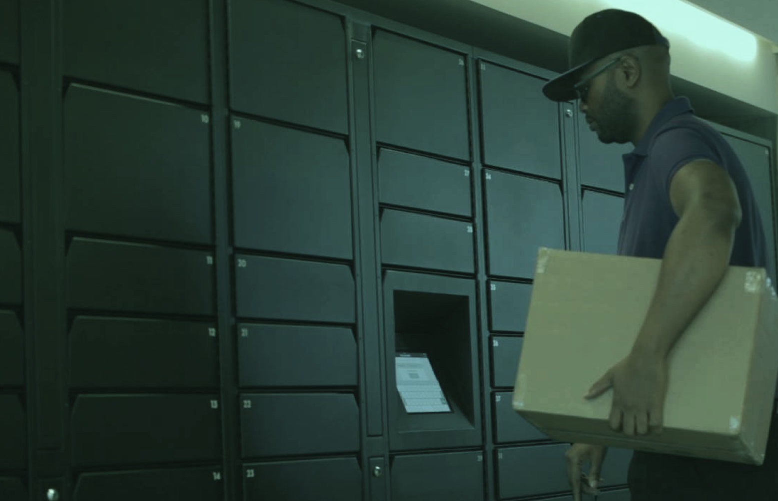 Como funciona o armazenamento inteligente em smart lockers?